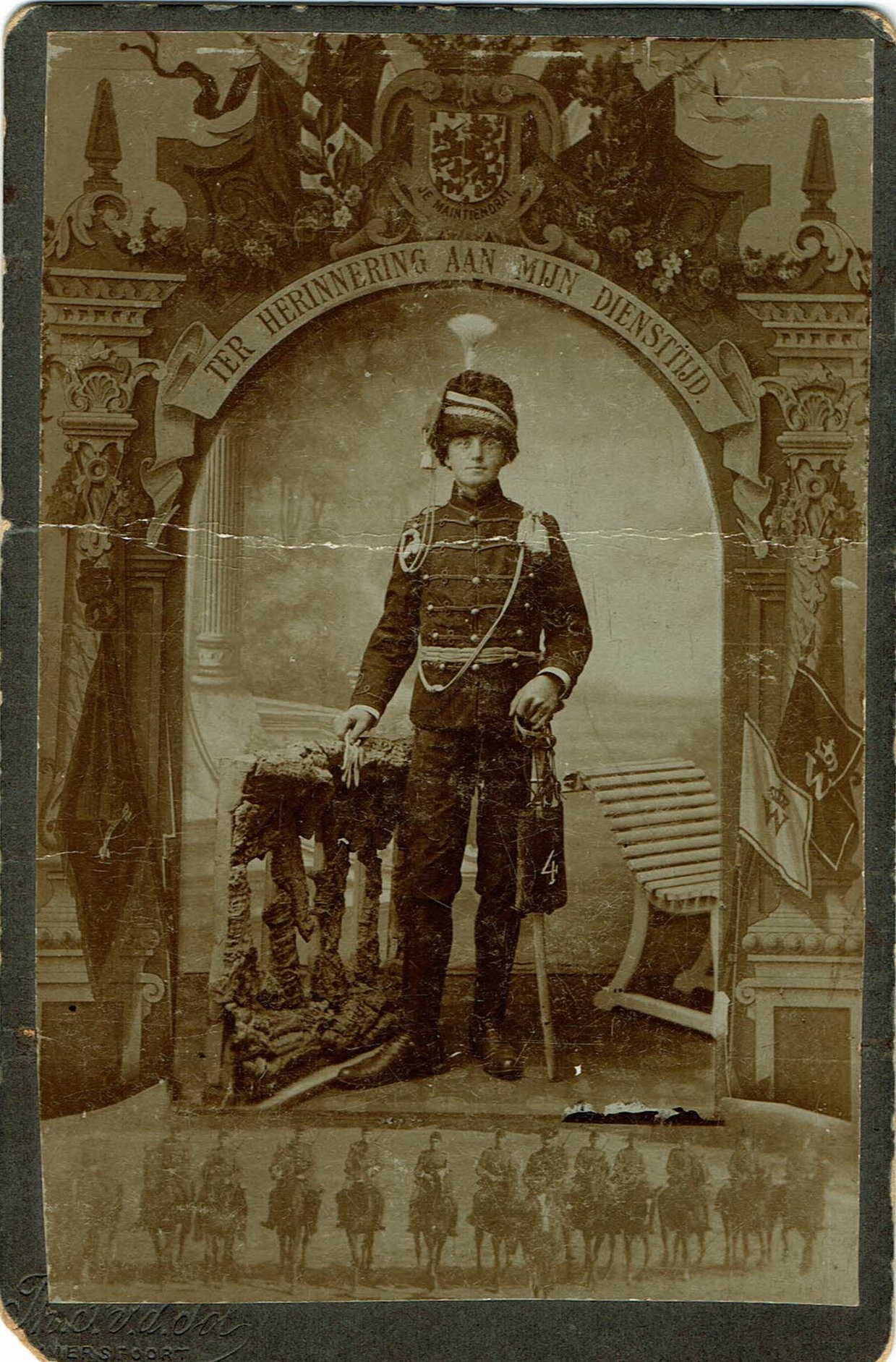 Militaire dienst Germ Pot (1896)